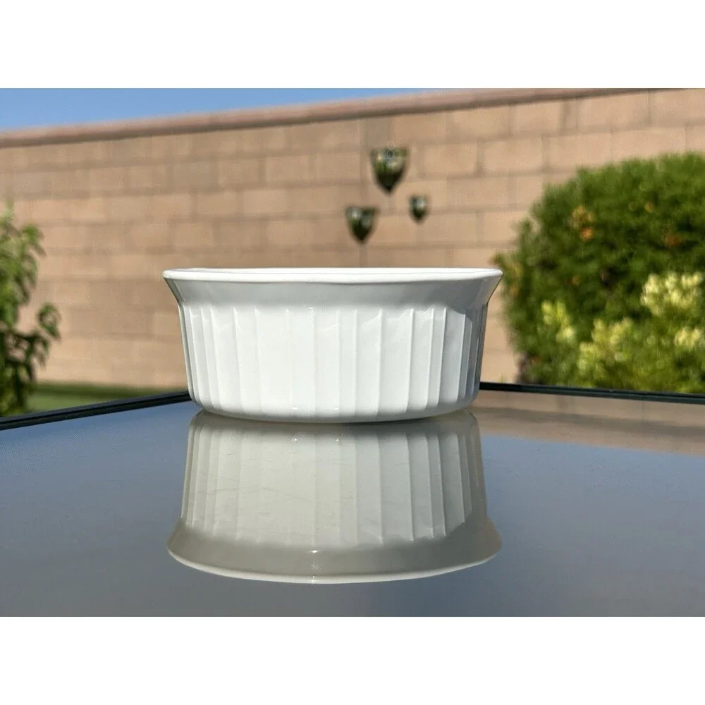 CorningWare French White F-16-B Casserole Dish 500 ML  No Lid